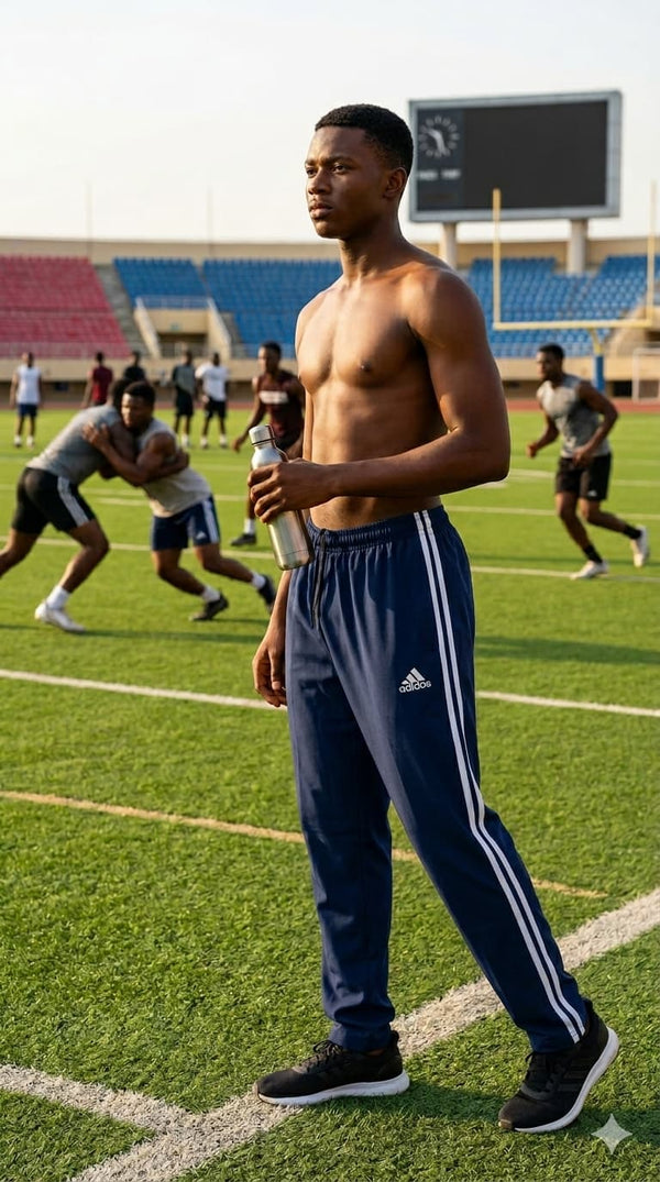 Men's Navy Blue Dri-Fit Joggers