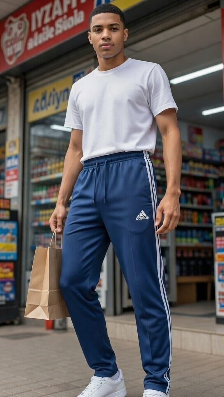 Men's Seal Blue Dri-Fit Joggers
