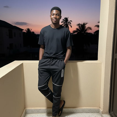 Astral Dri-Fit Joggers — men's black dri-fit joggers | GloblNorth