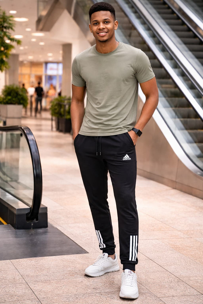 Solstice Dri-Fit Joggers — men's black dri-fit joggers | GloblNorth