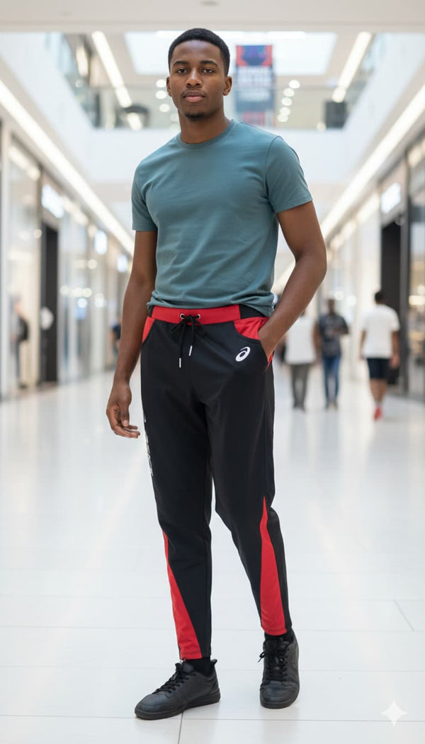 Men's Black Dri-Fit Joggers