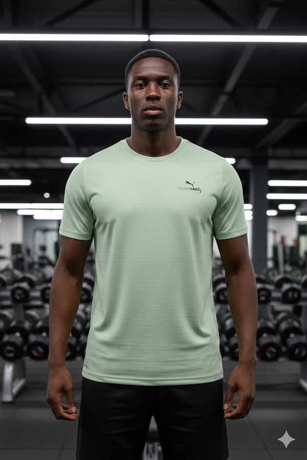 MENS SKY BLUE DRIFIT ROUNDNECK T-SHIRT