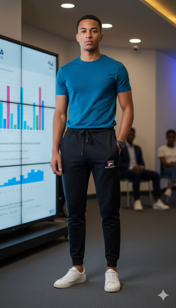 Men's Black Joggers