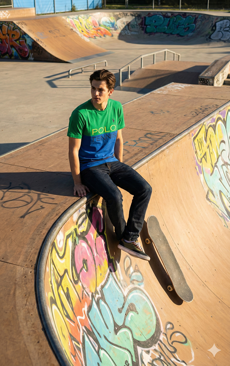 MENS MULTICOLOUR ROUNDNECK T-SHIRT 