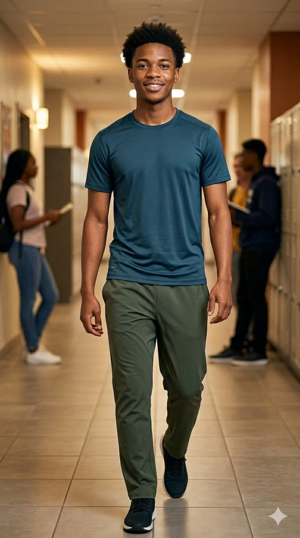 Men's Army Green Dri-Fit Joggers