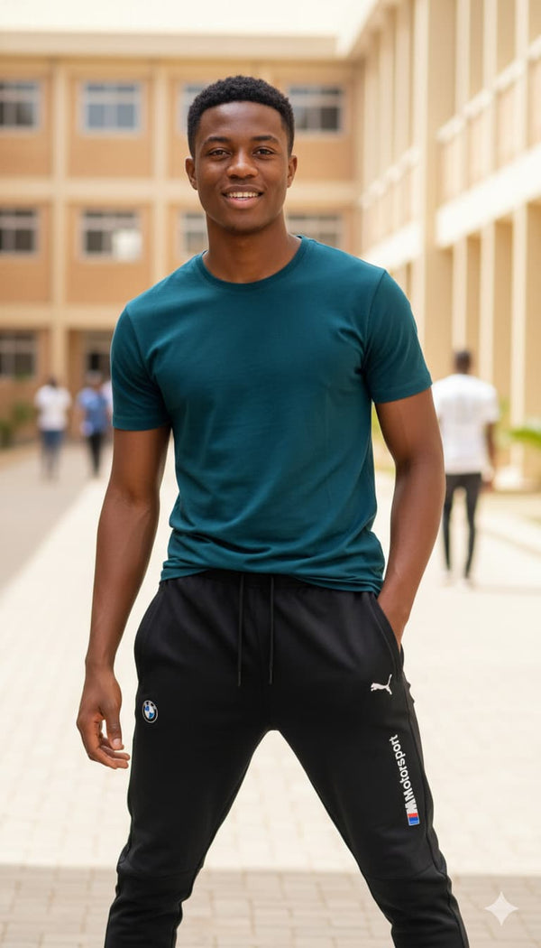 Men's Black Dri-Fit Joggers