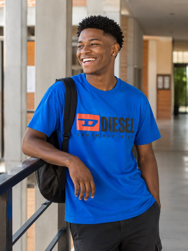 MENS BLUE ROUNDNECK T-SHIRT