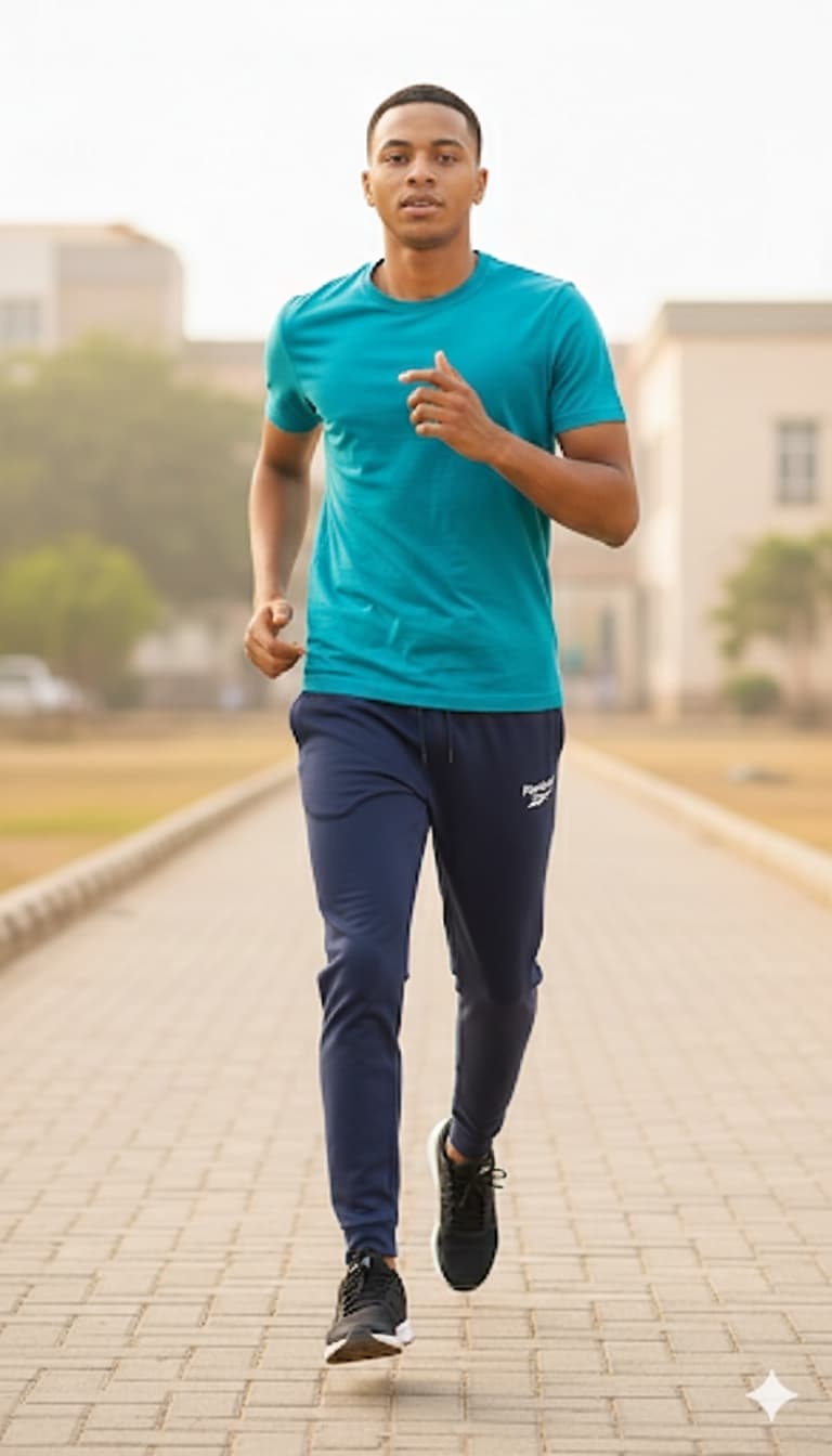 Men's Navy Blue Dri-Fit Joggers