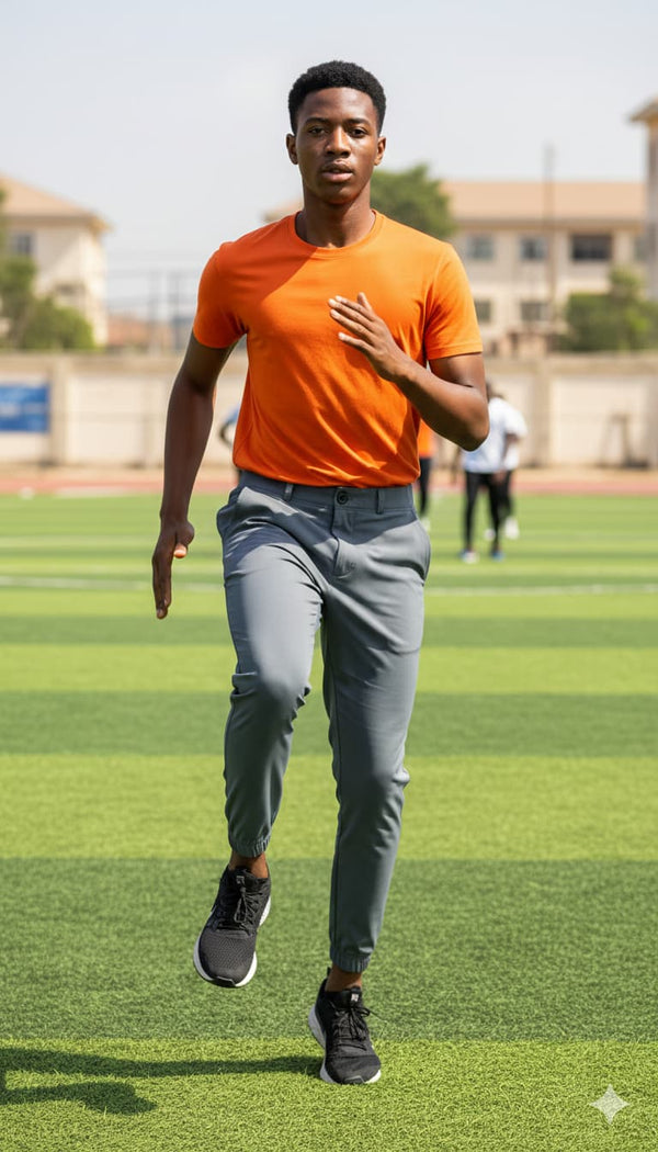 Men's Grey Dri-Fit Joggers
